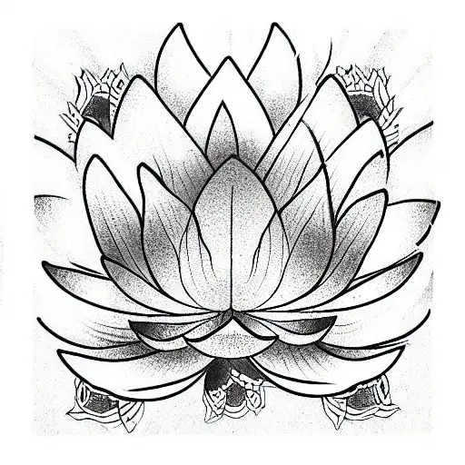 Lotus Flower Colorfull