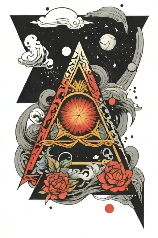 Space Ang Triangle Shape