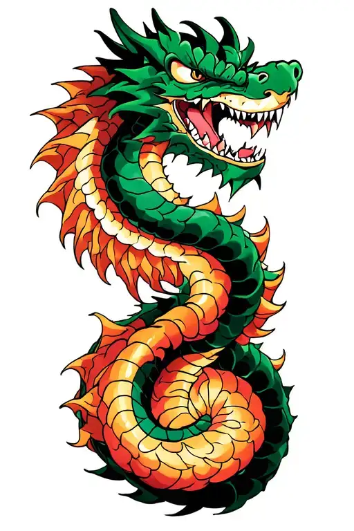 Dragonball Dragon Wrapped Coming