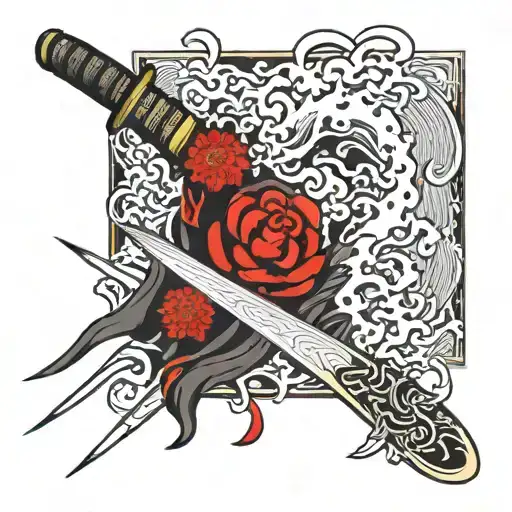 Exploding Heart Katana