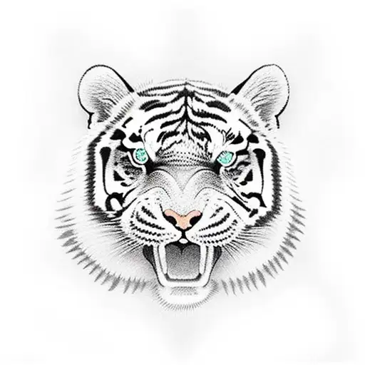 Half Tiger Half Human Heart