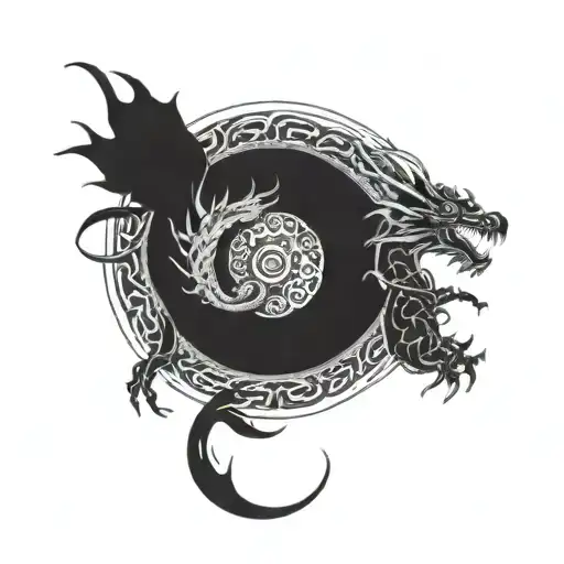 Ouroboros Dragon Circle With A Surprise Twist
