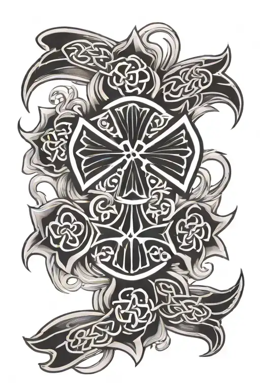 Celtic Firefighter Maltese Cross