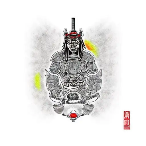 Samurai Maori For Back Shoulder