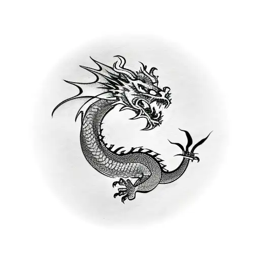 Dragon Jappan For Hand