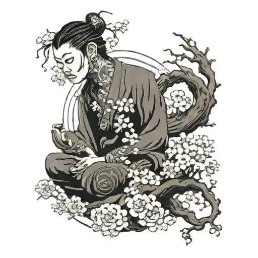 Tree Spirit Studio With A Baby's Breath