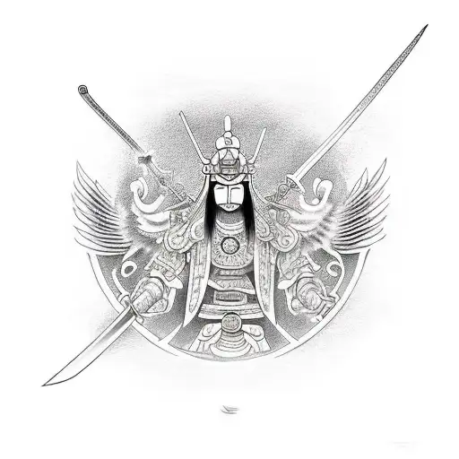 Sword Angel With Oni