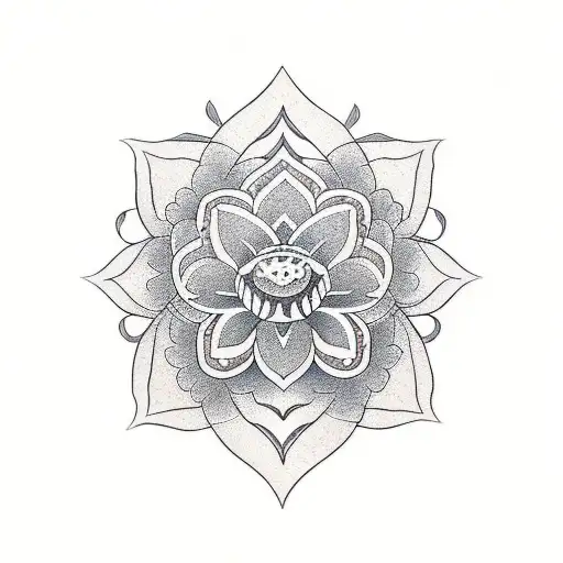 Diamond Sleeve Arm Lotus Zen Mode