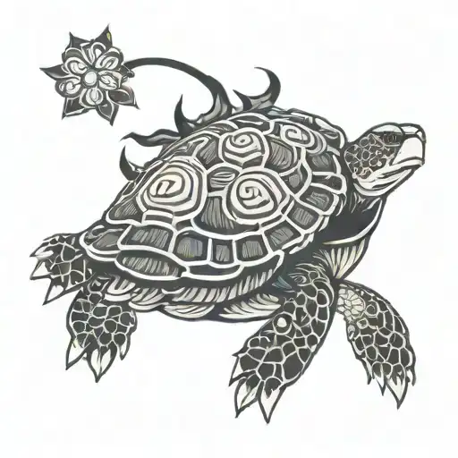 Turtle With Headband