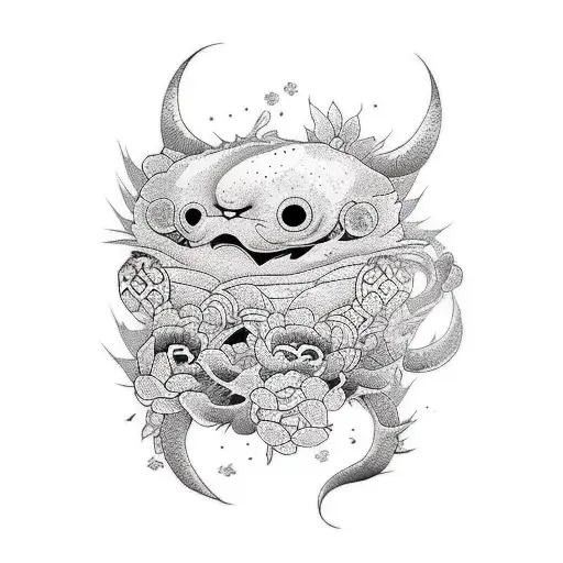 Yokai Under Prairie Rose