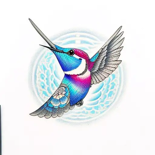 Futuristic Hummingbird