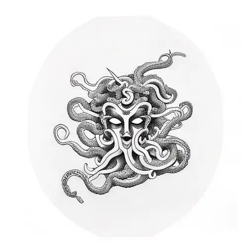 Medusa For Upper Chest