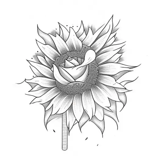 Manly Rose Sunflower