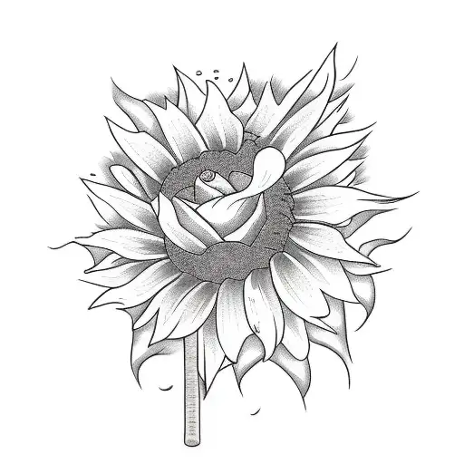 Manly Rose Sunflower