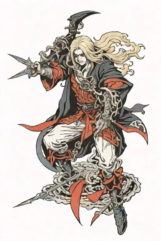 Alucard Castlevania Moon Rising