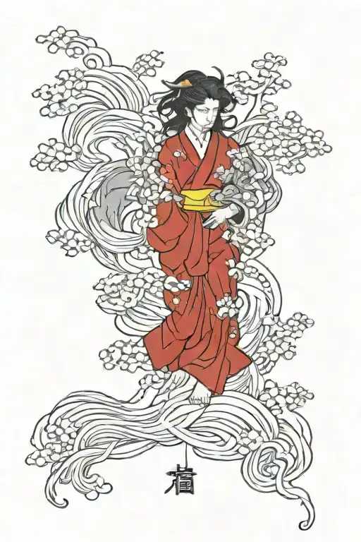 Long Hair Korean Male