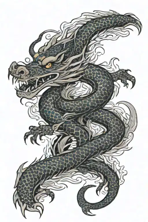 Yakuza Style Dragon
