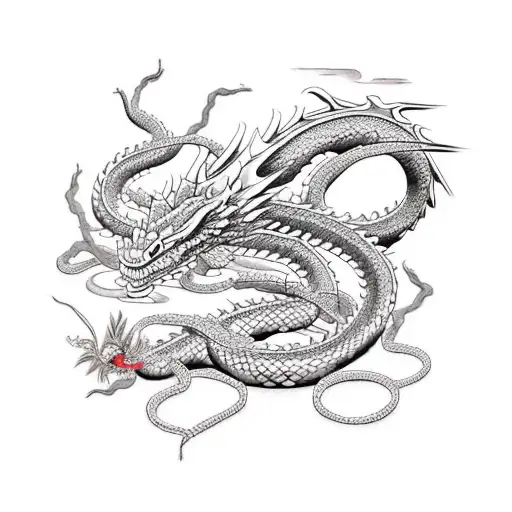 Dragon And Snake