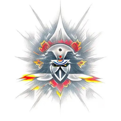 Crow Made Of Lightning