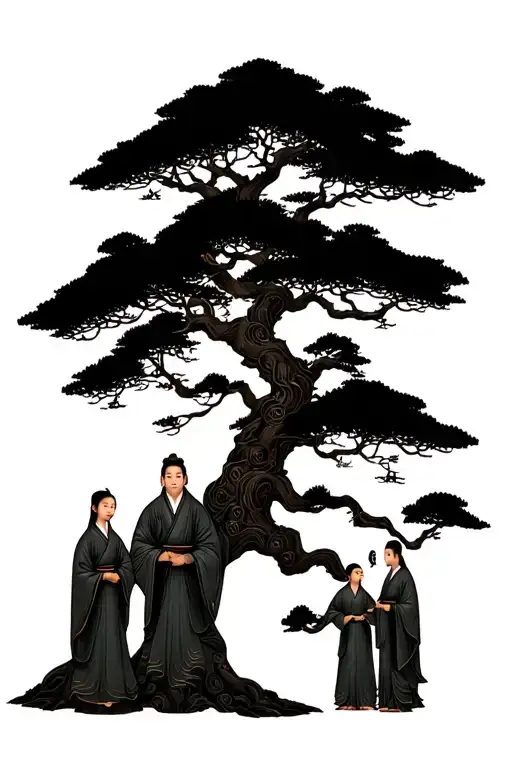 Family Tree With Two Families