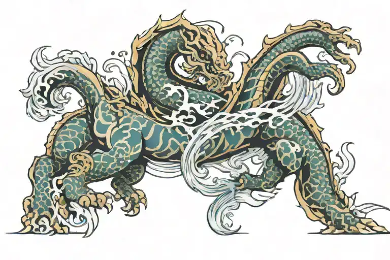 Nautical Theme Full Leg