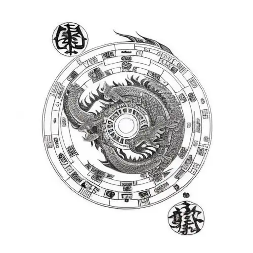 The Wheel Of Fortune That Wraps Around And Breaks The Japanese Dragon