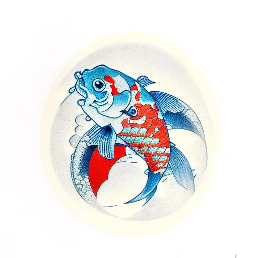 Koi Fish Japanese Temples