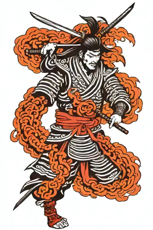 Samurai Tribal Shadow
