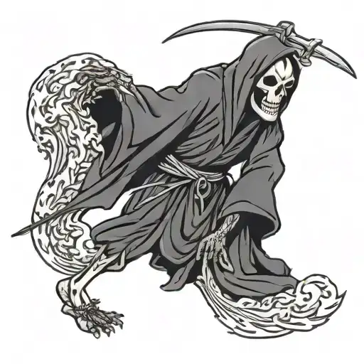 Grim Reaper Running
