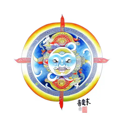 Yin Yang With Sun Wukong