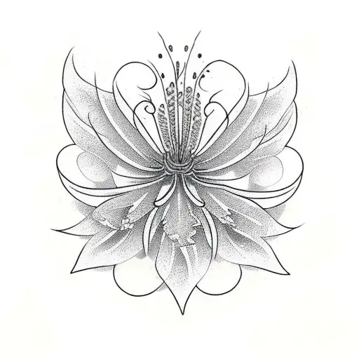 Phoenix Spider Lily Butterfly