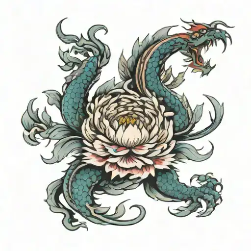 Peony Dragon