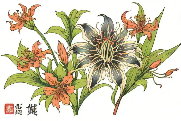 Lycoris Radiata Flower Red Spider Lily