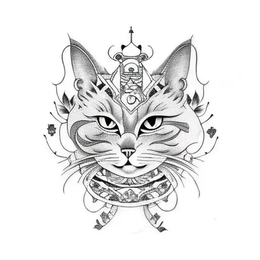 Gray Neva Masquerade Cat