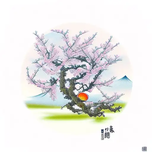 Ruyi Jingu Bang On A Peach Tree With A Celestial Peach Already Bitten