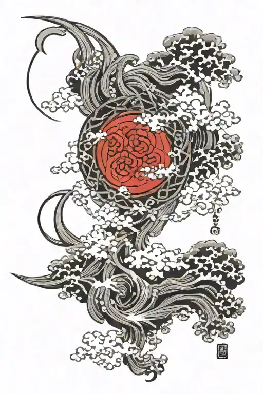 Heavenly Chain Cutting The Moon