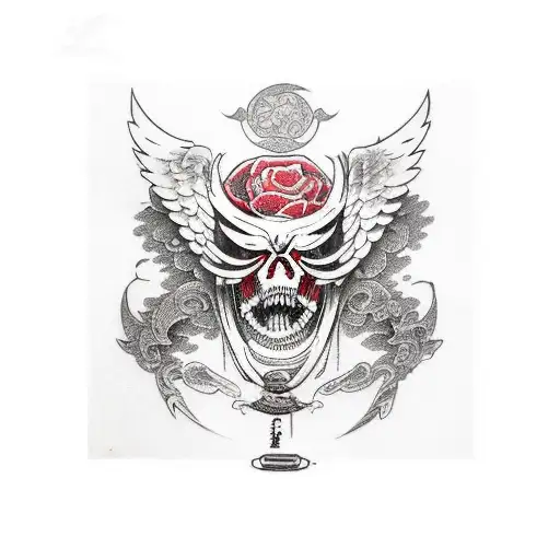 Gream Reaper And Angel