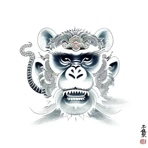 Chinese Zodiac Monkey