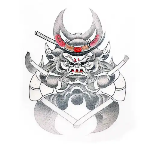 Oni Samurai Smoke