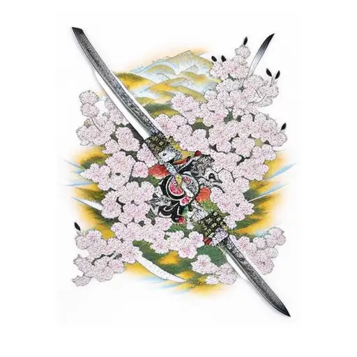 Sakura Blossom Katana