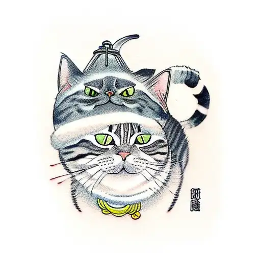 A Cat As A Sushi Chef