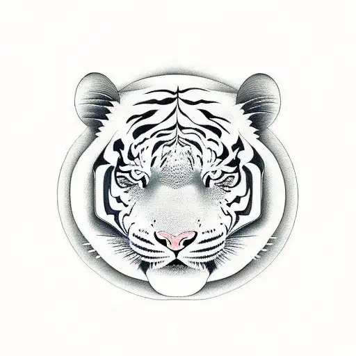 Yin And Yang Tiger