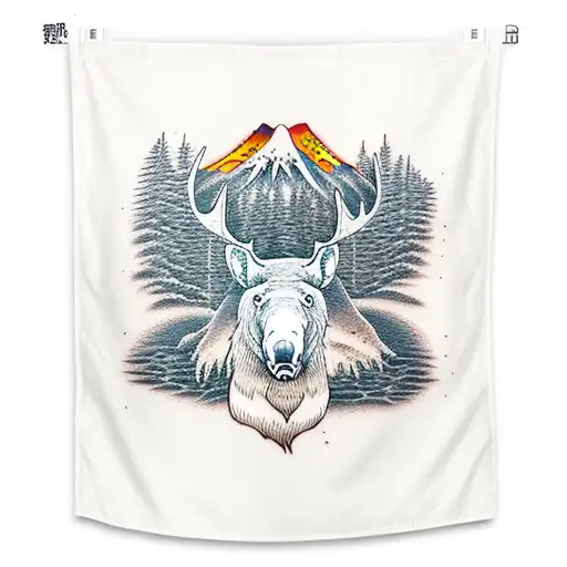 Pacific Northwest Nature And Moose