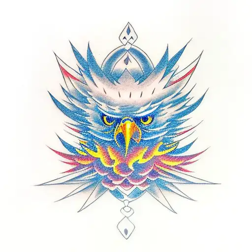 Eagle Above The Storm