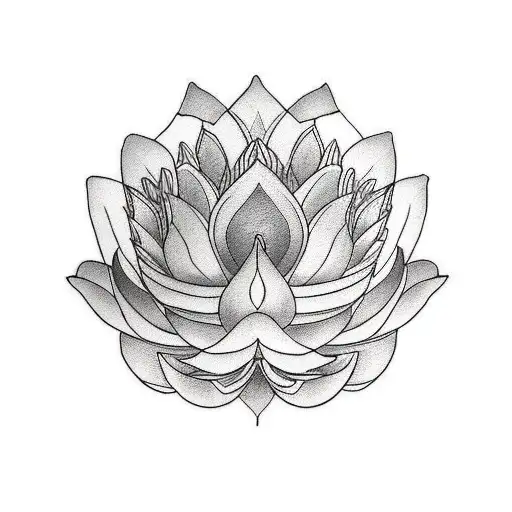 Lotus Flower Leg Sleeve