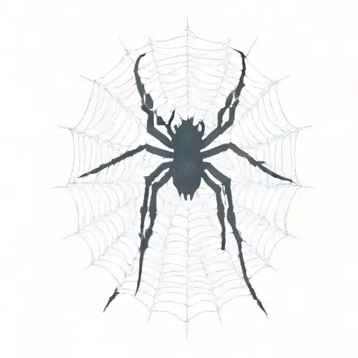 Spider Cybersigilism Style Pointy No Web