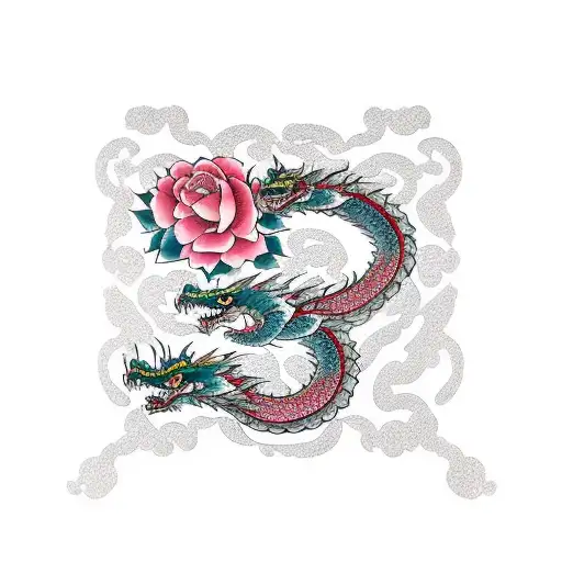 Rosa Y Dragon