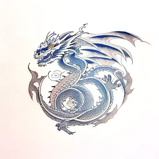 Dragon With Write