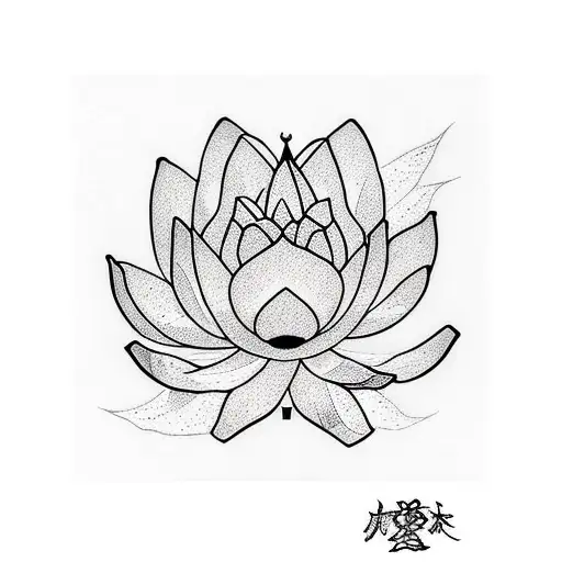 Lotus With Vines