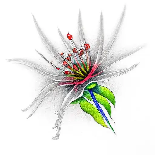 Red Spider Lily Integrated With Semicolon